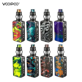 

Original Voopoo Drag 2 Platinum 177W TC Kit E cigarette With Uforce T2 Powered By Dual 18650 Vape Vaporizer VS Shogun/X217