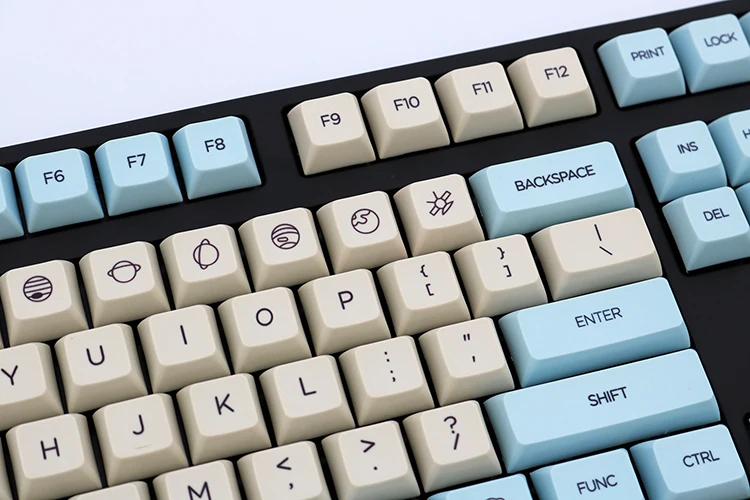 Moon landing XDAS profile keycap 121/163 dye сублимированный filco/DUCK/Ikbc MX Переключатель механическая клавиатура keycap, продаются только брелки