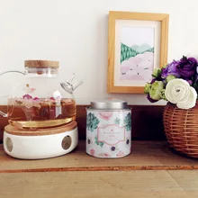 Кухонная чайная посуда, чайные пакетики, двухслойные, железные, большие, герметичные, для чая, caddy, 2 шт./лот