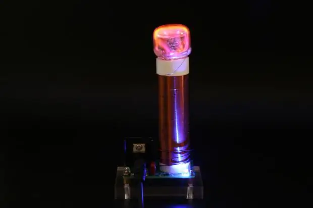 

Tesla Coil Diy Kit Homemade Drive Plate Electric Arc Lightning Music Sound High Power High Voltage Generator