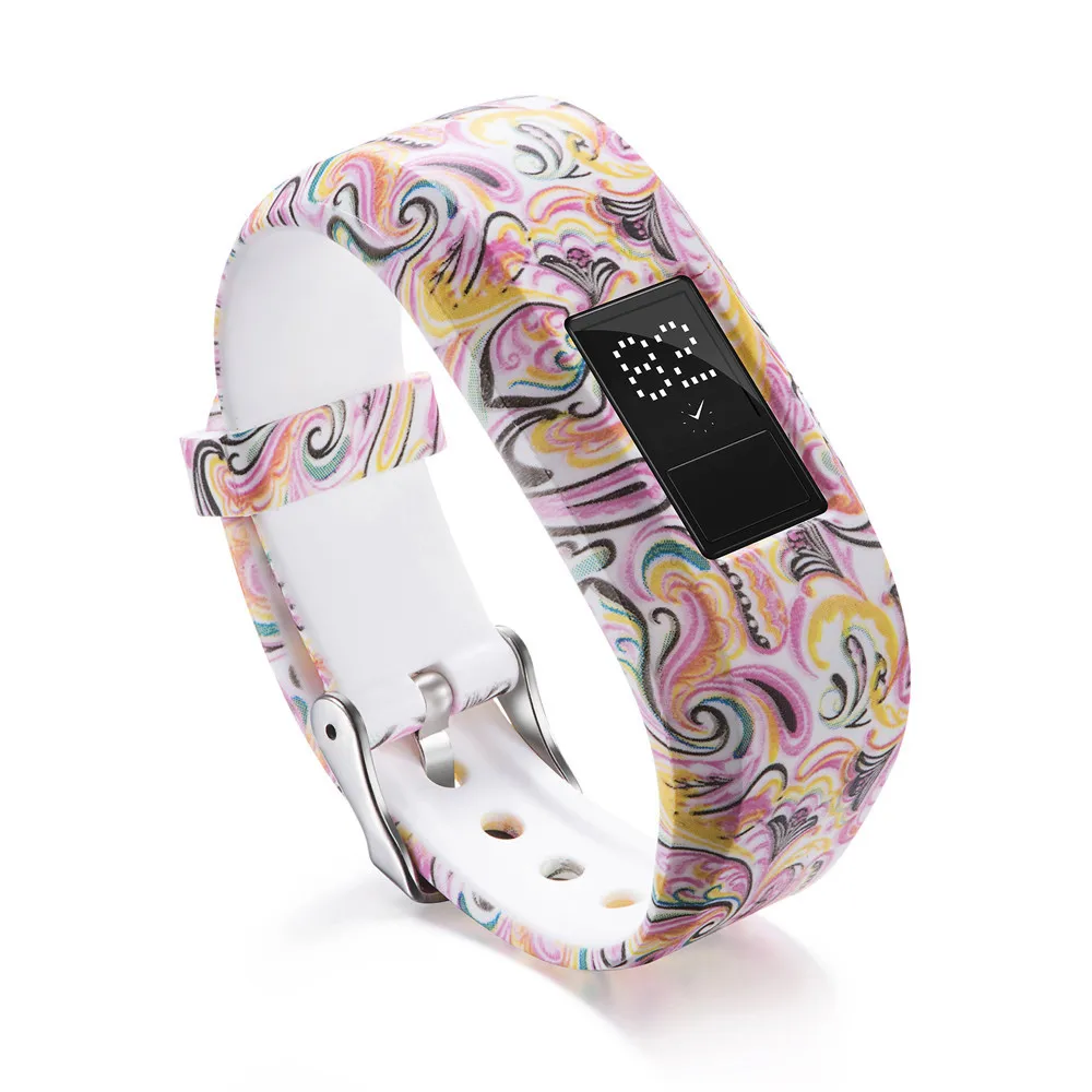 Hot sale Silicone Watch Band Strap for Garmin Vivo Fit Jr / Jr 2 Kids' Fitness Smart Watch wearable devices