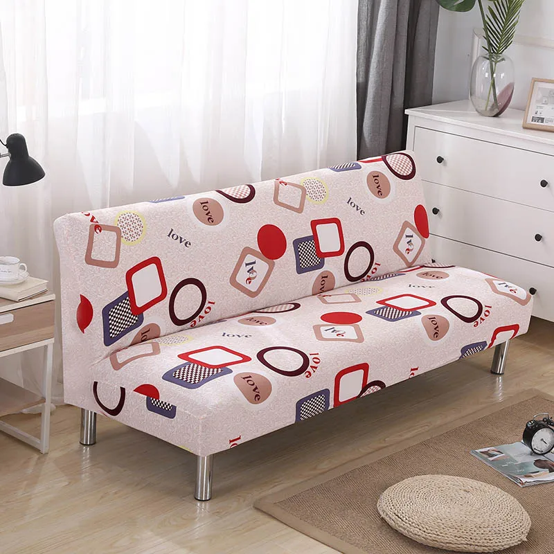 Универсальный чехол для дивана, эластичный чехол для дивана, чехол для дивана без подлокотника, складной чехол для дивана-кровати, 1 шт - Цвет: Color 10