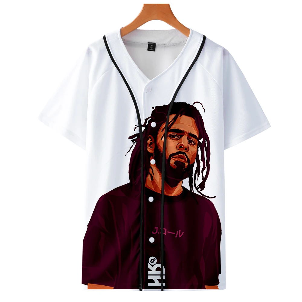 J.Cole New Album KOD 3D Printed Baseball T-shirts Women/Men Fashion Summer Short Sleeve Tshirts 2019 Hot Sale Streetwear T Shirt | Женская