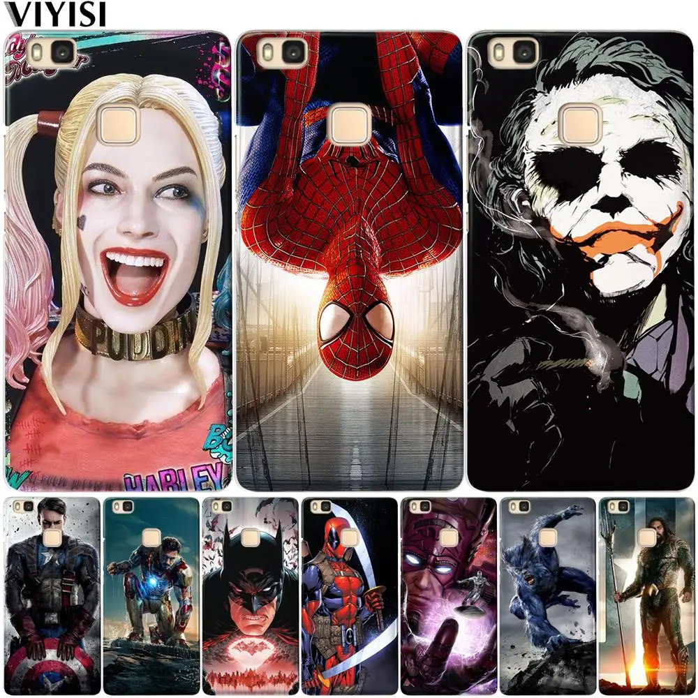 

Cool Marvel Avengers Case For Huawei P20 P10 P9 P8 Lite Y5 2017 Y6 II Pro Y7 honor 6A X Mate 9 10 Lite Nova 2 Plus case Cover