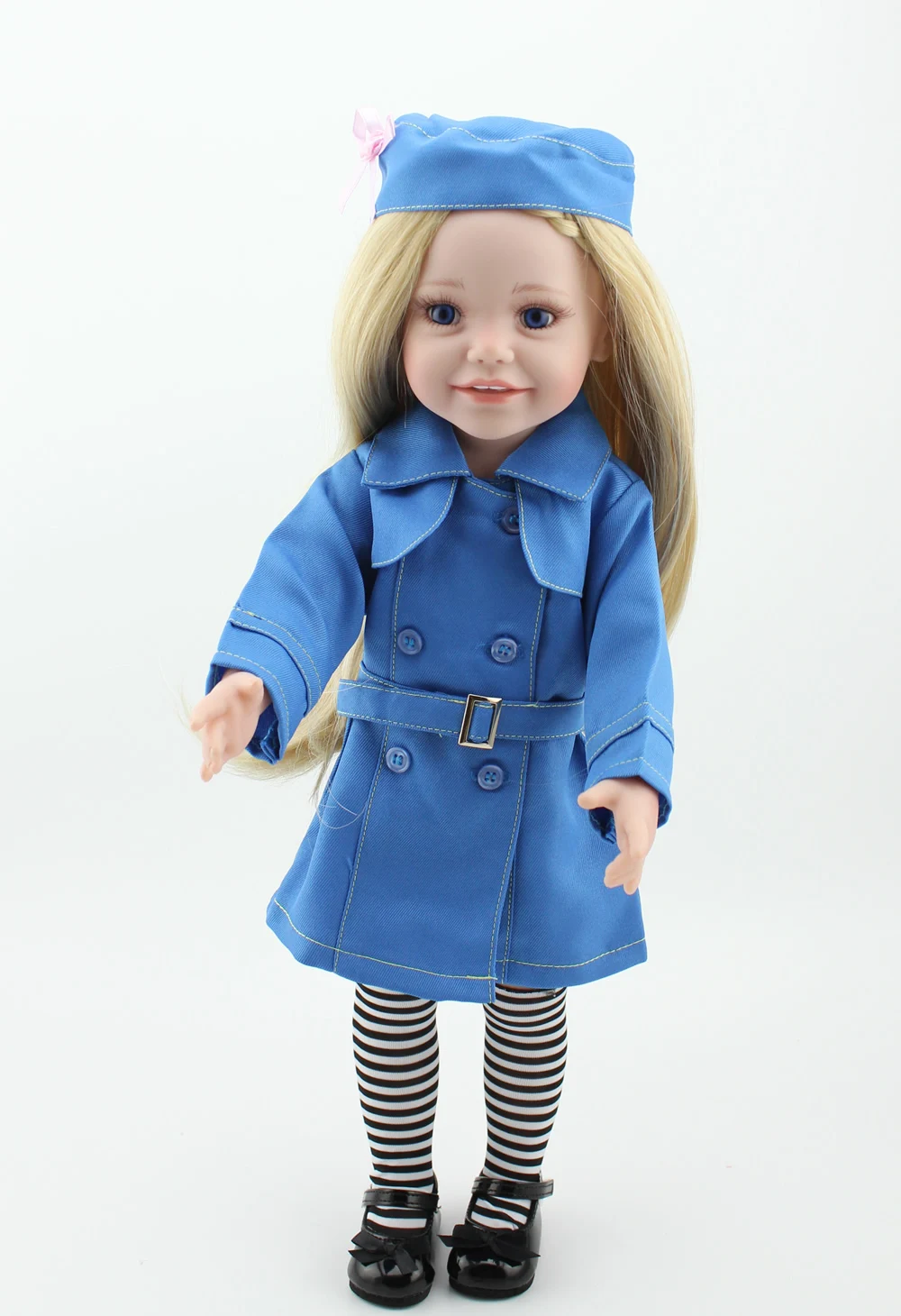 NPKDOLLReborn детские куклы 18 дюймов американская кукла девочки дети Playmate подарки на