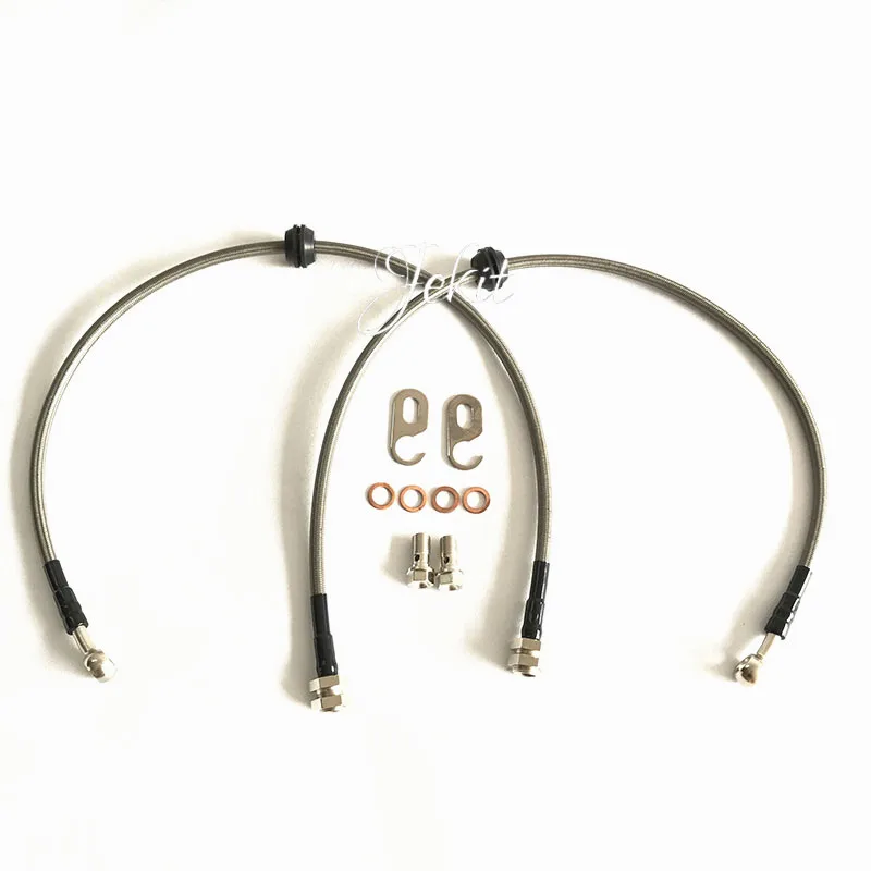 

Jekit car brake part metal hose brake line for Benz Mercedes front