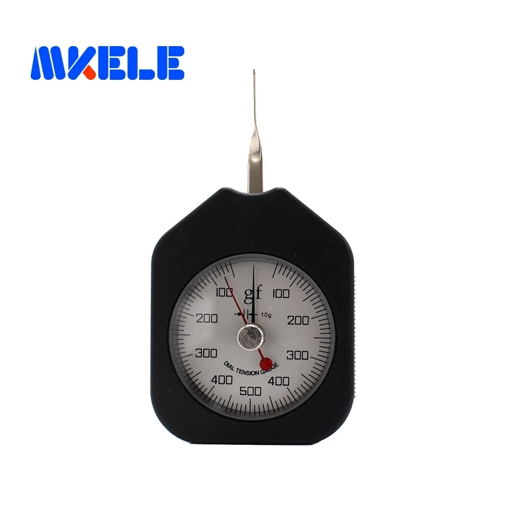 

SEG-500-2 500g Tensiometer Analog Dial Gauge Double Pointer Force Tools Tension Meter