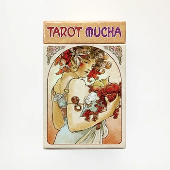 

Mucha Tarot 100% real high quality English version playing card tarot board game card