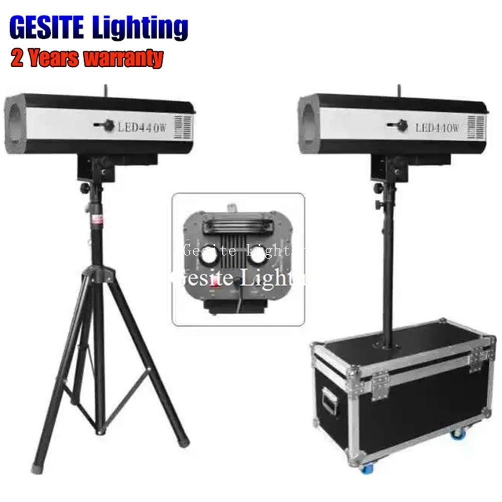 440LED Stage Follow Spot Light с электронным Followspot LED 440w follw spot light|Эффект освещения сцены| |