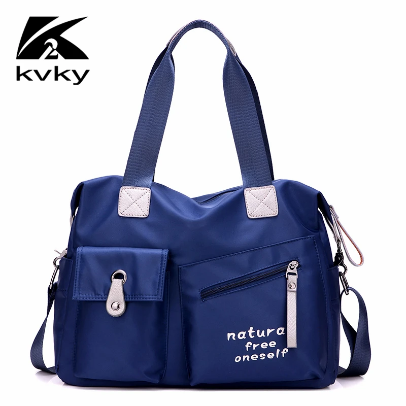 KVKY Casual Women Shoulder Bags Designer Handbags High Quality Fashion