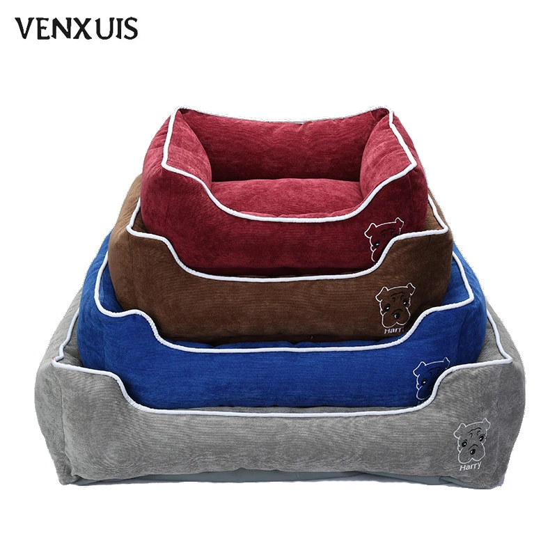 

Venxuis Removable Washable Pet Kannel Waterproof Dog&Cat Cotton Bed New Winter Warm Cartoon Pet Dog Kennel Mat