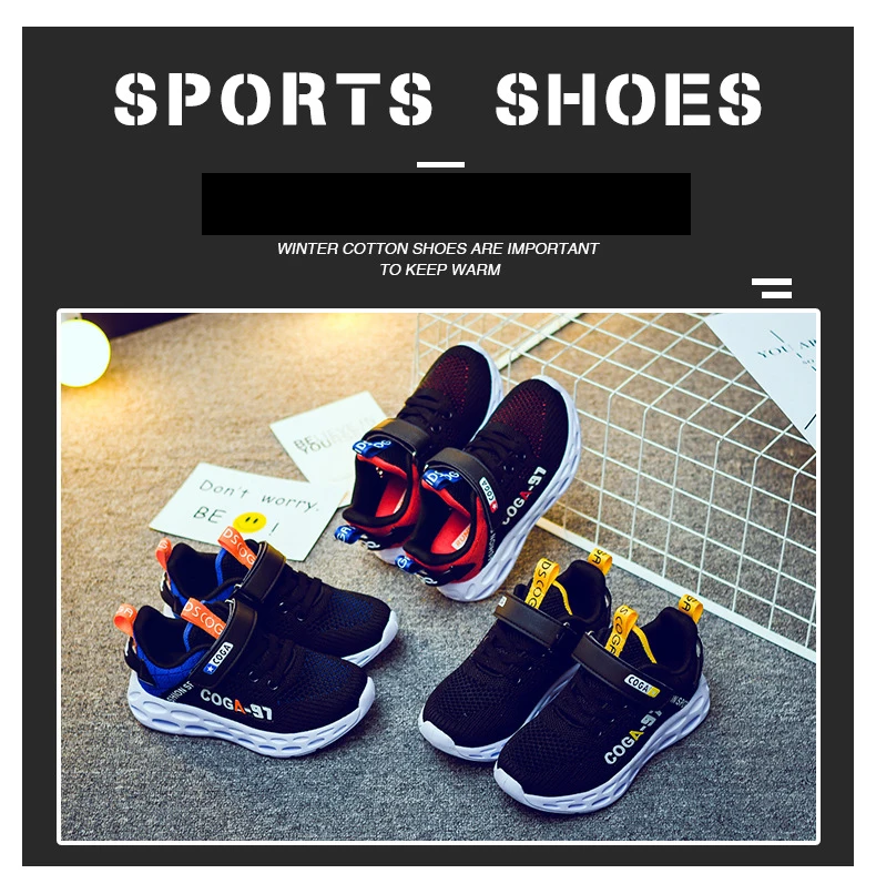 Детская Спортивная дышащая обувь; кроссовки из ткани в сеточку Size26-38 для мальчиков и девочек, демисезонная повседневная обувь Zapatalias на лето и весну осень