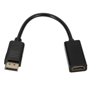 

100PCS DisplayPort to HDMI Adapter, DP Display Port to HDMI Converter Male to Female Gold-Plated Cord 4K