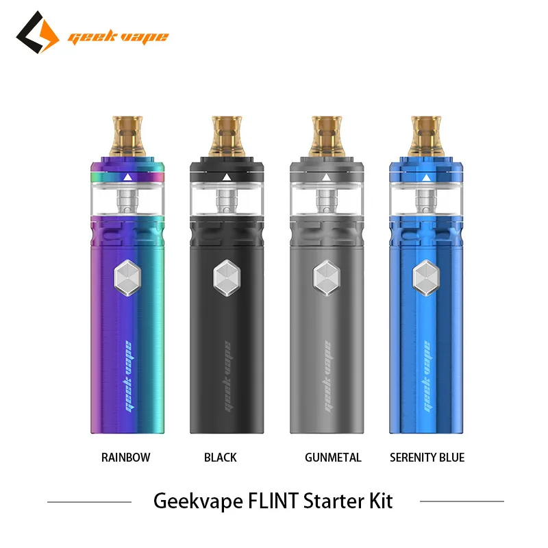 

Geekvape Flint Kit Vape Pen Vaporizer 950mah Battery three Output power With advanced NS coil Electronic Cigarettes perfect MTL