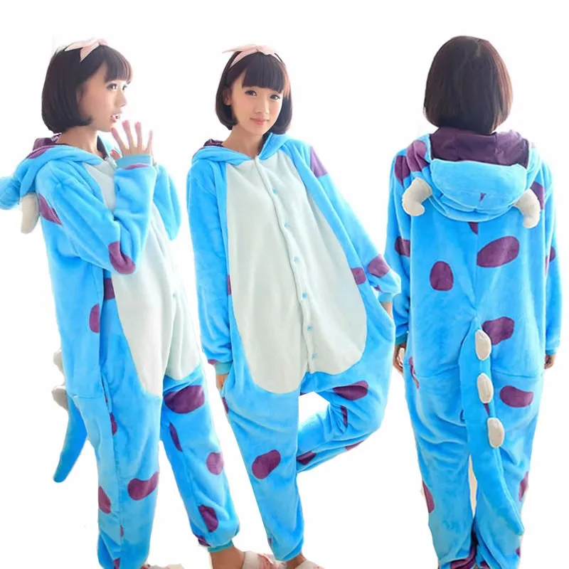 Greywalnut зима Повседневное фланелевые пижамы Комплекты мультфильм животных пижамы для Для женщин