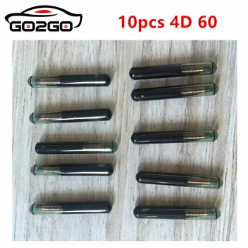 

10pcs High Quality 4D60 GLASS Transponder Chip For Ford Connect Fiesta Focus 2002-2008 Ka 2001-2007 Mondeo Auto Key Chip 4D 60