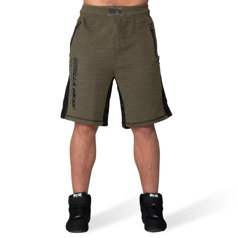 Новые брендовые мужские шорты для фитнеса, бодибилдинга, тренировок, бега, дышащие быстросохнущие пляжные шорты-бермуды - Цвет: 3
