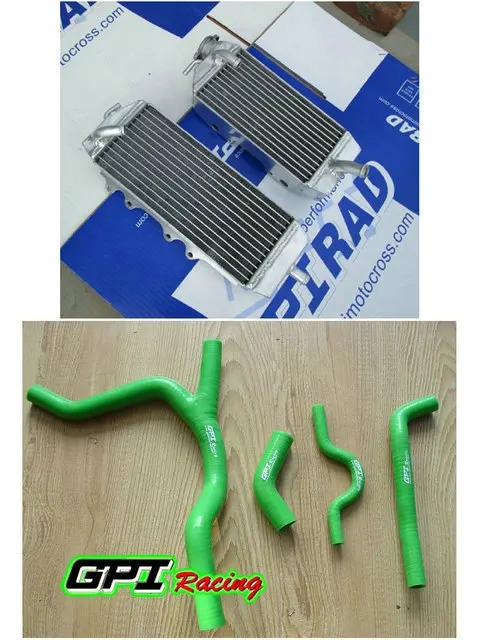 

FOR KAWASAKI KXF250 KX250F KX 250 F 07 08 2007 2008 radiator and Y hose