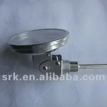 Промышленный биметаллический термометр с Чехол SS304