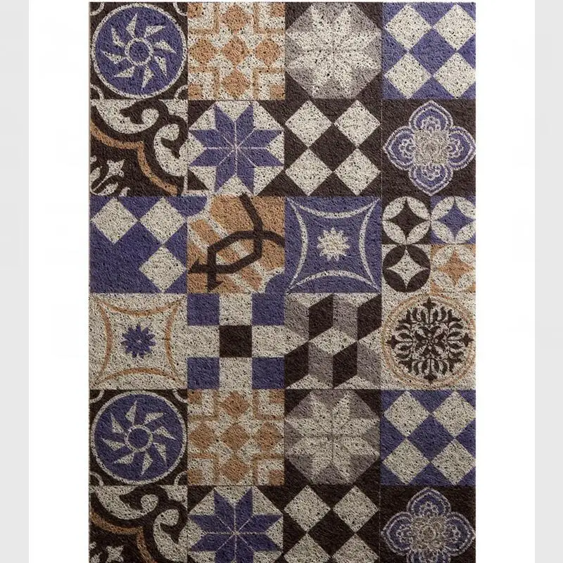 

Nordic Geometric Pattern Printed Door Mat Home Decor Entrance Floor Mat Carpet Livingroom Doormat Area Rugs Non-slip PVC Carpet