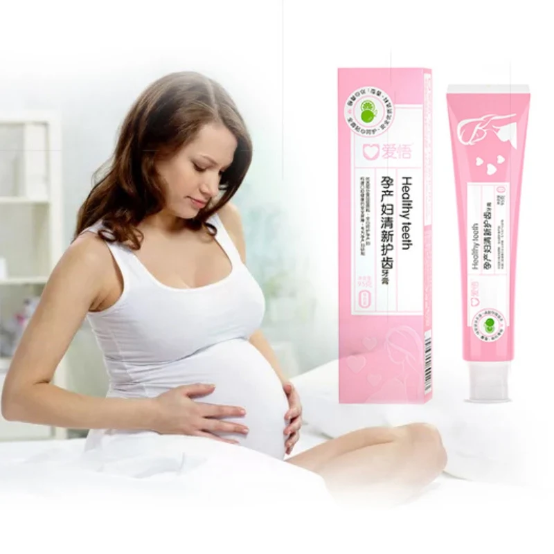 

2019 New Dental Toothpaste No fluorine Pregnant Green pomelo Whitening Types Care Gum 95g Healthy Women All