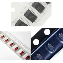 100 шт. SR160 1N4148 IN4148 1N4001/M1 1N4004/M4 1N4005/M5 1N4007/M7 1N5819 RS1M RS2M US1M US1K 1SS355 SMD SMA диода в
