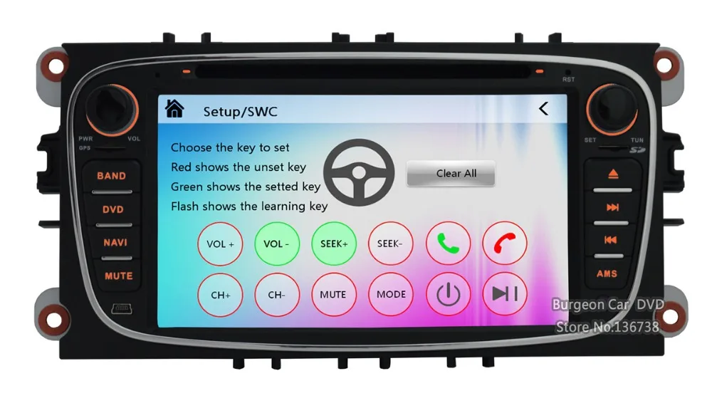 Flash Deal Factory Price Car DVD Player For FORD Mondeo Focus 3 S-Max C-Max Galaxy Kuga GPS Navigation System 3G WIFI USB Radio Bluetooth 4