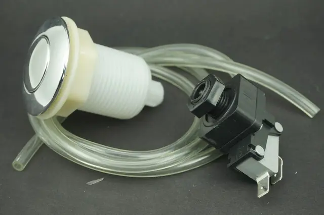 New On Off Push Switch Jetted Whirlpool Jet Bath Tub Spa New On Off Push Switch Jetted Whirlpool Jet Bath Tub Spa Garbage Disposer Disposal Air Kit