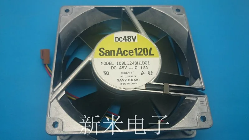 Вентилятор охлаждения SANYO DENKI SAN ACE 109L1248H1D01 48V 0.12A 12 см 12038| |