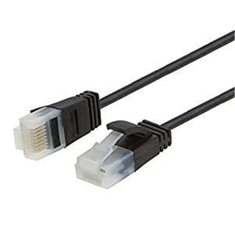 2 Pack UTP 10 гигабит 500 МГц ультра тонкий Cat6a Ethernet Патч Кабель высокоскоростной RJ45 LAN