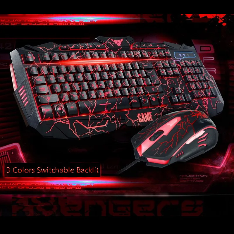 UThink Molten V100 эргономичная игровая клавиатура с подсветкой освещенные мультимедиа