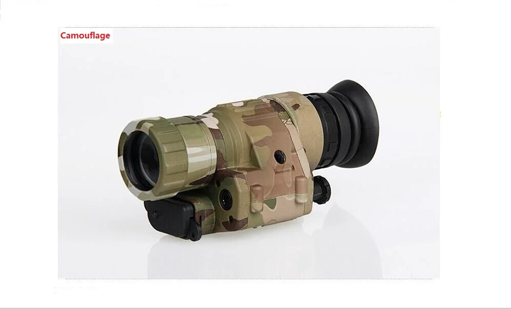 Лидер продаж! Камуфляж Охота ночного видения riflescope Монокуляр устройство ночного видения очки PVS-14 цифровой ИК осветитель