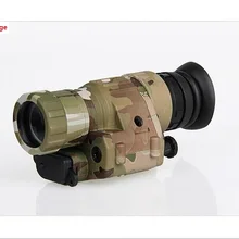 Лидер продаж! Камуфляж Охота ночного видения riflescope Монокуляр устройство ночного видения очки PVS-14 цифровой ИК осветитель