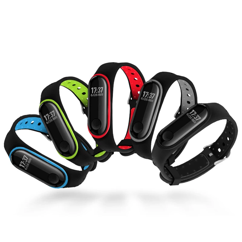 Ремешок для браслета xiaomi mi band 4 сменный силиконовый ремешок nfc браслет 3