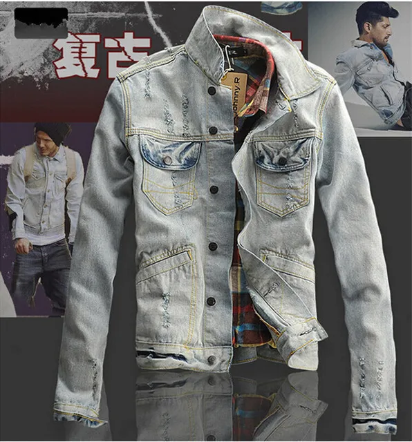 acid wash jacket mens