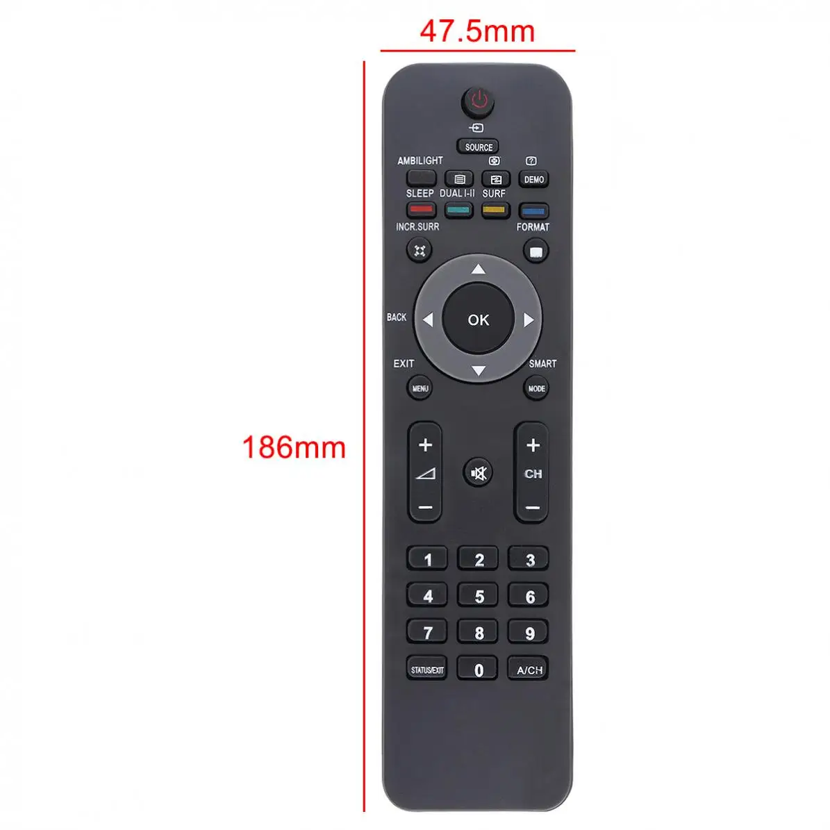 ЖК светодиодный пульт дистанционного управления для Philips 52 / 47 42PFL7704D|Пульты ДУ| |