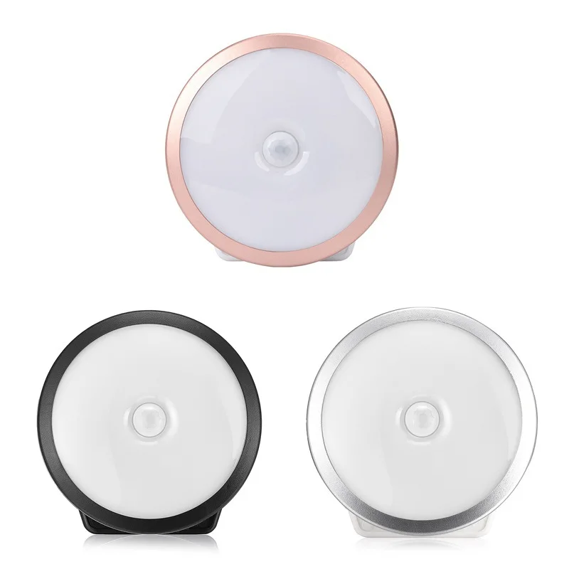 

Rechargeable Closet Light, Warm White LED Stick-On Night Light with Dusk to Dawn Sensor, Motion Sensor, Adjustable Brightness