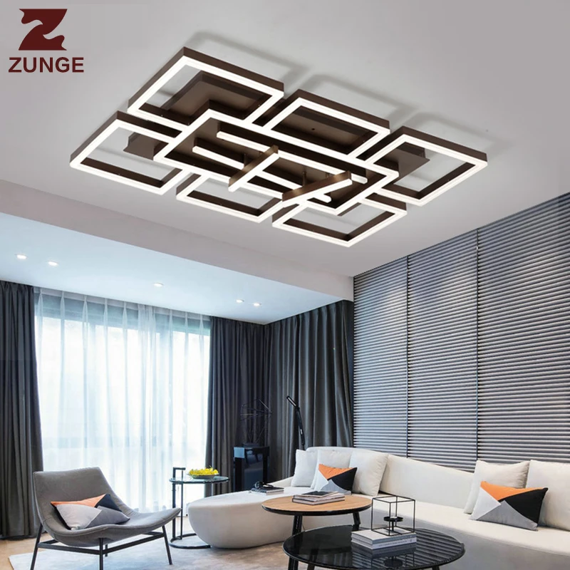 

ZUNGE LED ceiling light bedroom creative lamps P680 modern personality room room new style living room lamp