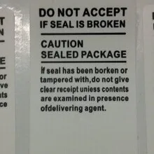 500 шт./лот Универсальный мобильный телефон уплотнение этикетка наклейка samsung Galaxy S4 I9500 S3 S2