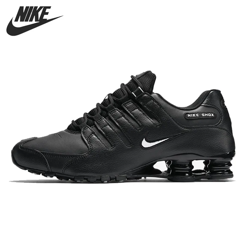 Оригинальное новое поступление 2018 NIKE SHOX NZ EU мужские кроссовки для бега|Беговая