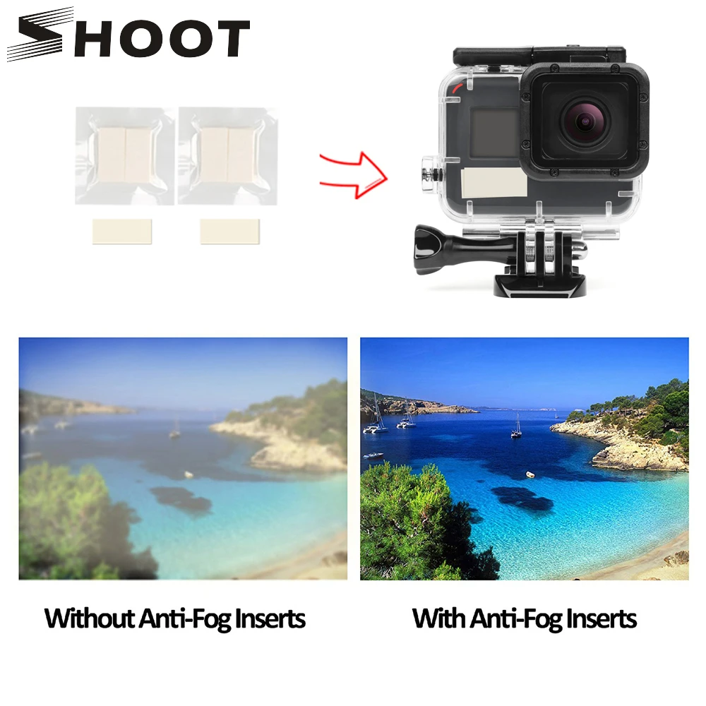 Gopro Hero 12 Case 60pcs Anti Fog Inserts For Gopro Hero 12 11 10