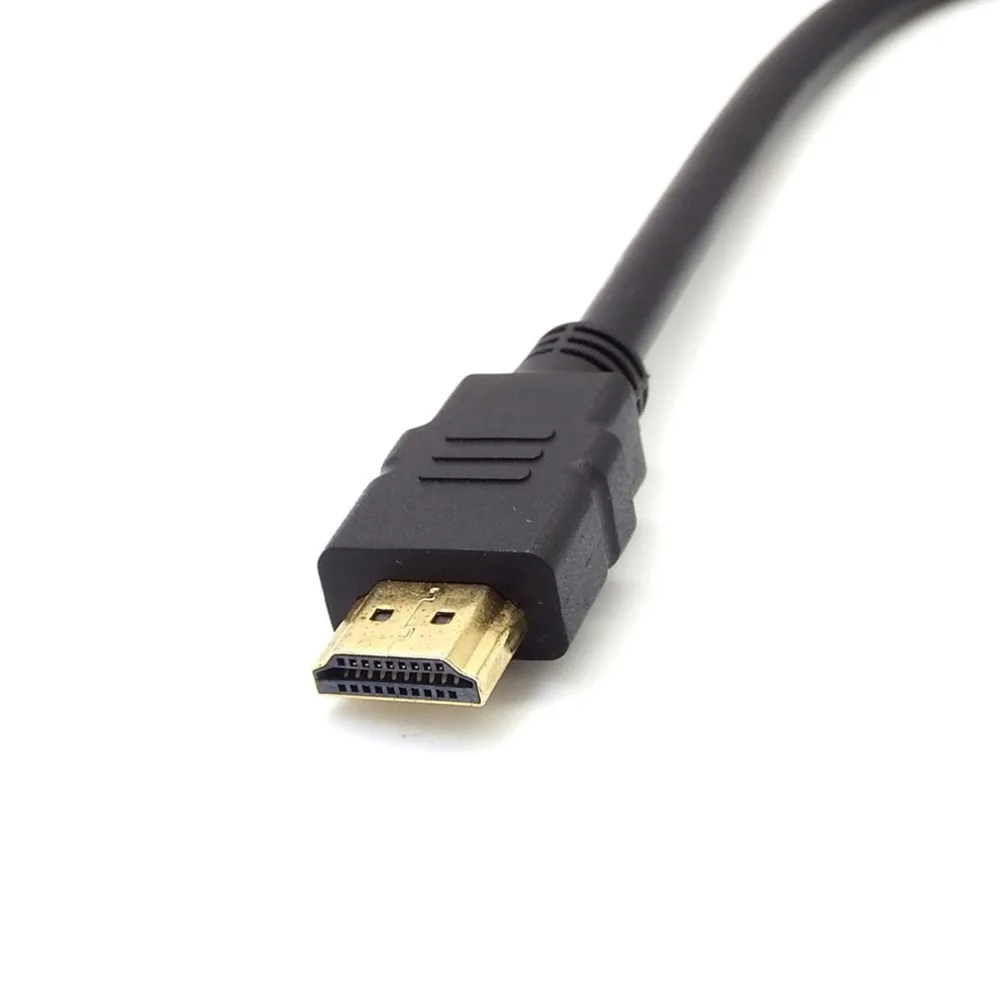 HDMI к DVI-D адаптер видео кабель-HDMI штекер к DVI штекер к HDMI дви кабель 1080p ЖК-дисплей с высоким разрешением и СВЕТОДИОДНЫЕ мониторы