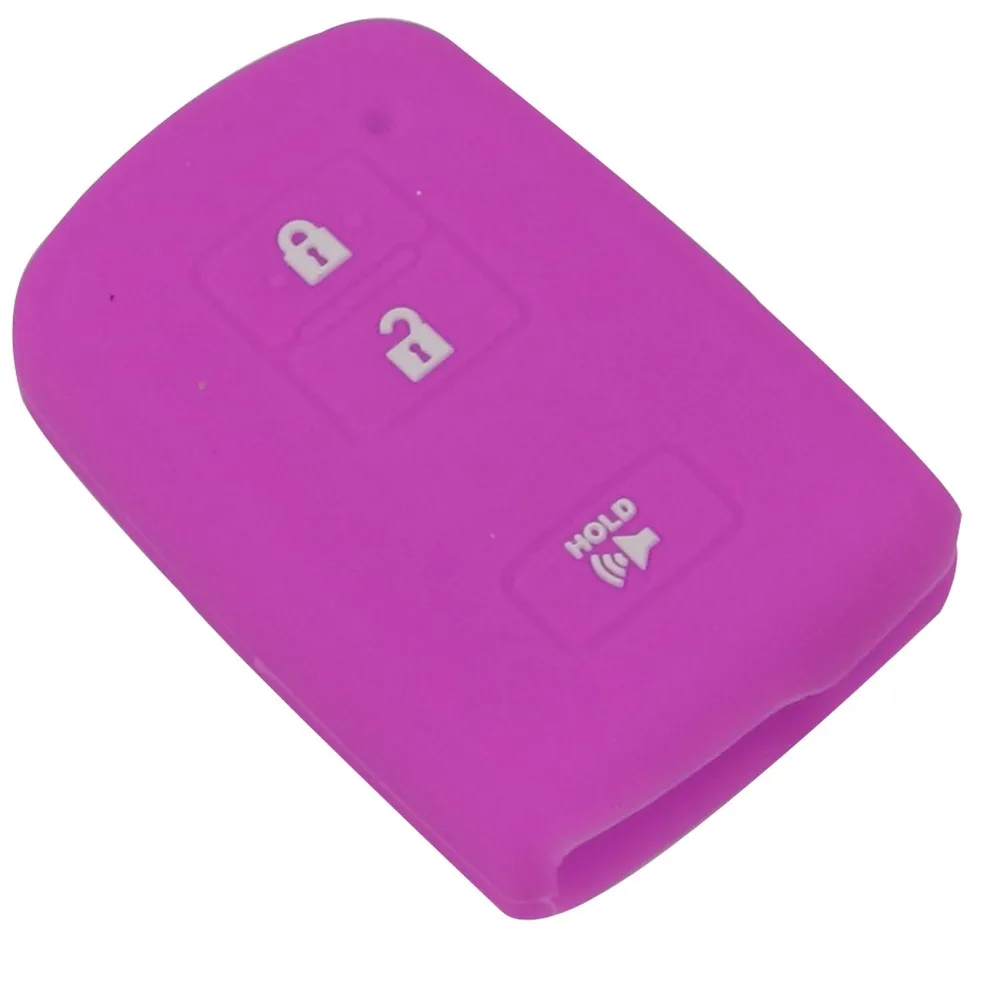 Keyforkess 30pc Smart Fob custodia protettiva per telecomando custodia in Silicone per Toyota Tacoma Land Cruiser Camry Avalon Car Styling Protector Wallet 11 5 (2)