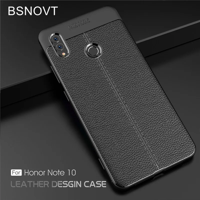 

BSNOVT Huawei Honor Note 10 Case Back Cover Huawei Honor Note 10 Soft Silicone TPU Leather Phone Case Bumper Honor Note 10 Funda