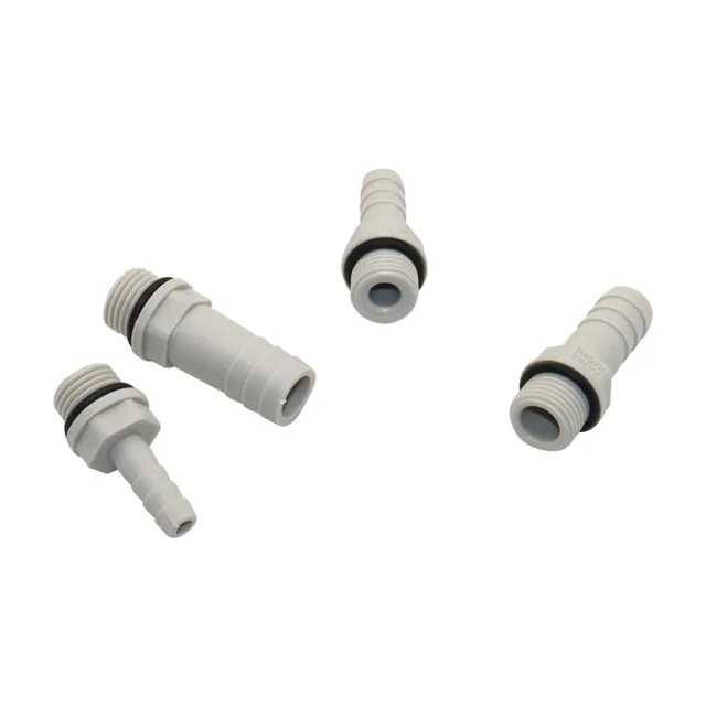 1/8 ", 1/4" Szál 6/8/10/12 Mm-Es Tömlő Egyenes Csatlakozó Műanyag Acélból Készült Légszivattyú Ízületi Cső Adapter - Image 5