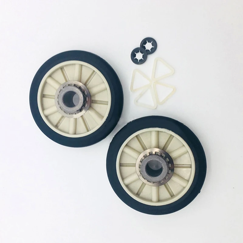 

2 Set Kit Dryer Roller Drum Wheels For Whirlpool Kenmore Replacement Spare parts Tools Supplies Accessories Convenient