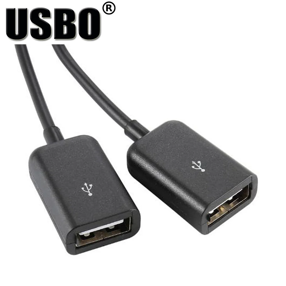 Черный 0,2 м USB подключение для передачи данных линия high speed USB 2,0 мужчин и женщин удлинитель HUB разветвитель для мышь u-диск