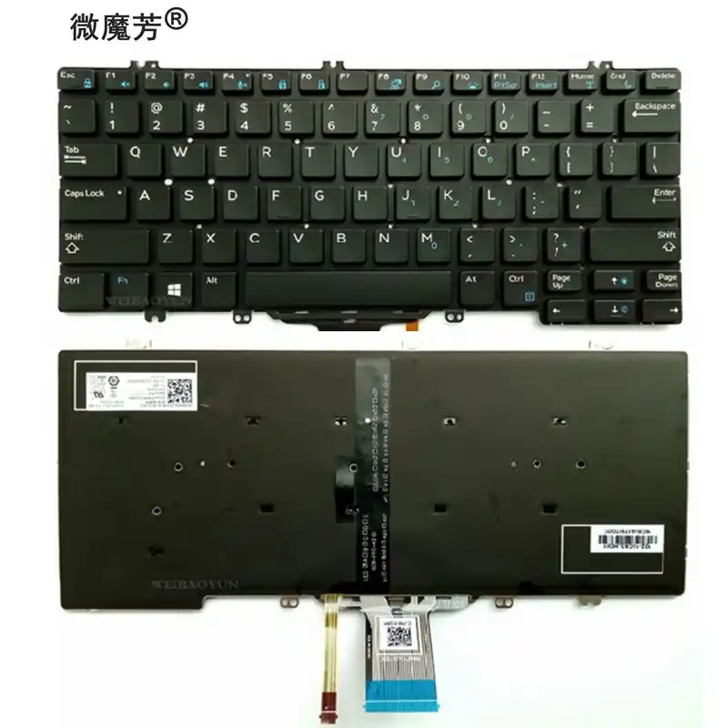 New Us Keyboard For Dell E4300 Black Laptop Keyboard With Backlight Keyboard For Dell Dell E4300 Keyboardkeyboard For Laptop Aliexpress