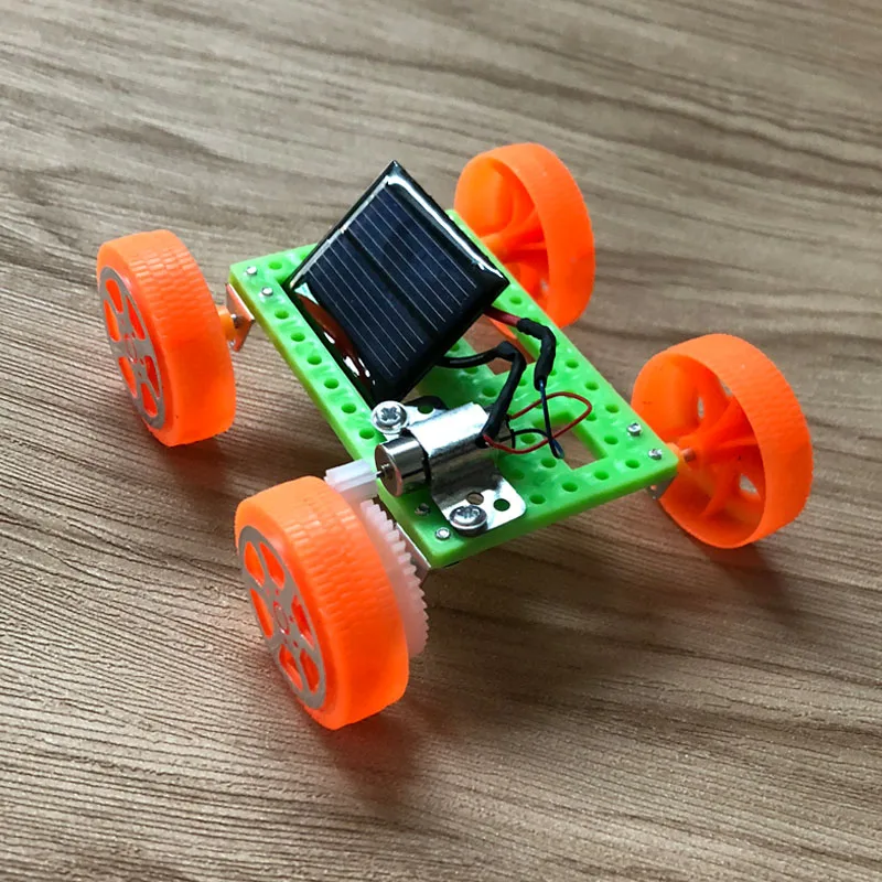 

DIY Solar Toy Car Accessories Solar Vehicle Mini Solar Energy Power Toy For Child Kid Solar Car Education Gadget Gift Outdoor