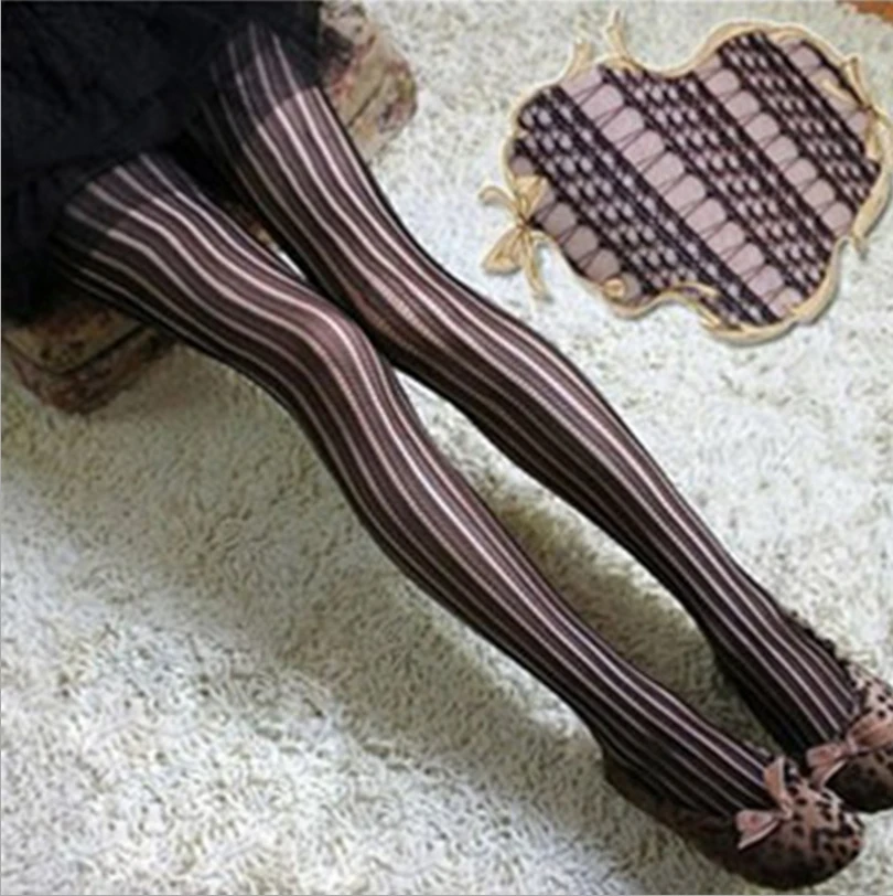 Женские пикантные сетчатые чулки с розовым рисунком|nylon pantyhose|pattern pantyhosefloral tights |